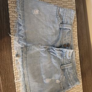 Hollister jean skirt